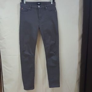 HUDSON Gray Skinny Jean Pants Midrise 28